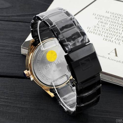 Curren 8366 Black-Gold