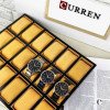Чоловічий годинник Curren 8366 Black-Gold фото 9