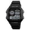 Чоловічий годинник Skmei 1299BK Black. фото 2