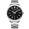 Чоловічий годинник Curren 8366 Silver-Black фото 2
