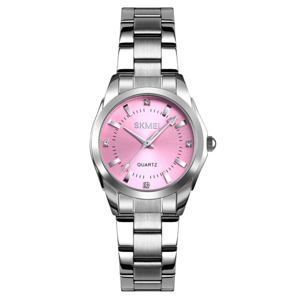 Жіночий годинник Skmei 1620SIPK Silver-Pink фото 1