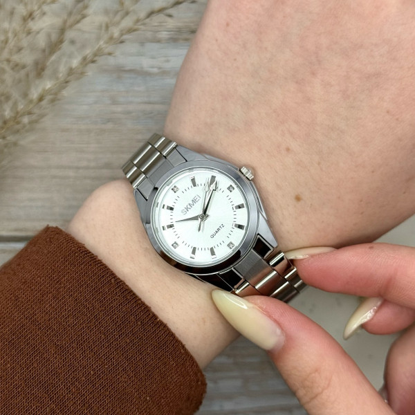 Жіночий годинник Skmei 1620SISI Silver-Silver фото 9