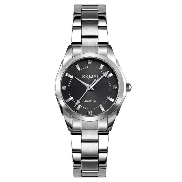 Женские часы Skmei 1620SIBK Silver-Black фото 1