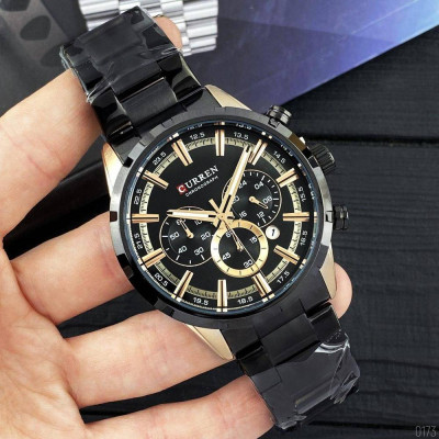 Curren 8355 Black -Cuprum