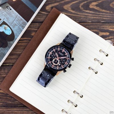 Curren 8355 Black -Cuprum