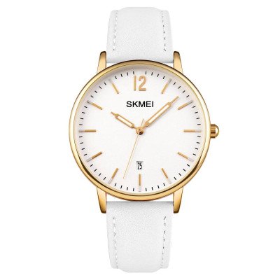 Skmei 1724GDWT Gold-White STOPPED