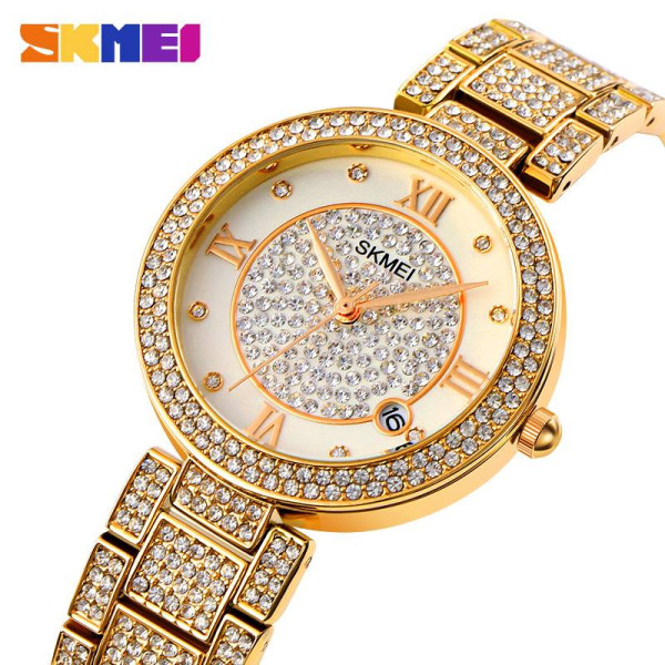 Женские часы Skmei 1739GD Gold фото 3