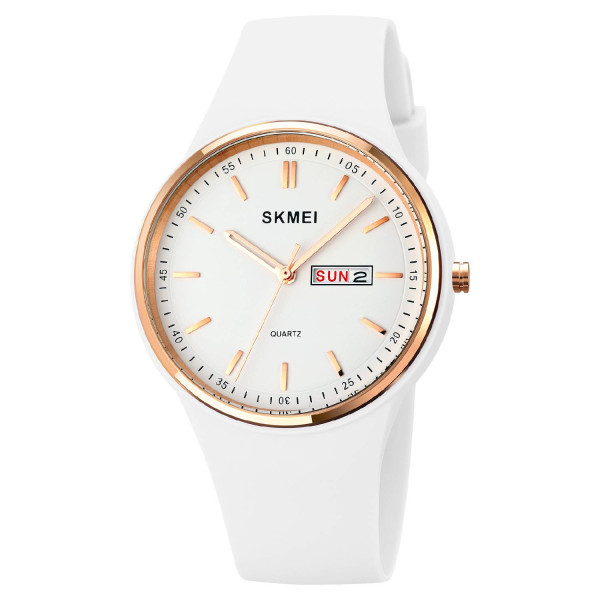 Жіночий годинник Skmei 1747WT White фото 1