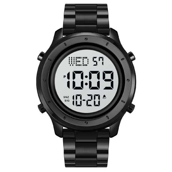 Мужские часы Skmei 1864SBKWT Black-White Steel фото 1