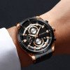 Чоловічий годинник Curren 8360 Black-Gold фото 3