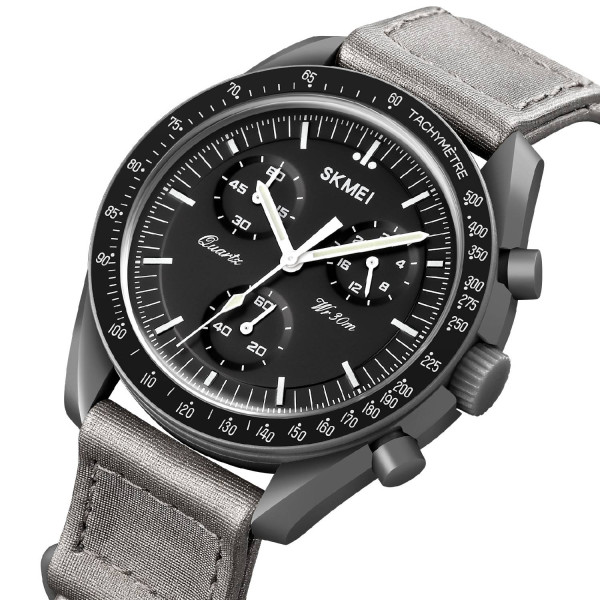 Жіночий годинник Skmei 1982DGYSI Dark Grey-Silver фото 3