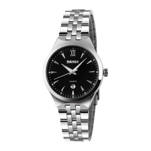 Жіночий годинник Skmei 9071BK-S Black Lady фото 1