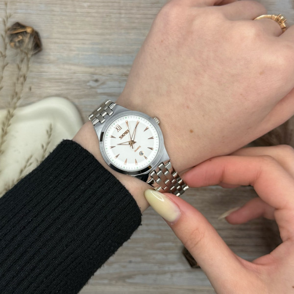 Жіночий годинник Skmei 9071RG-S Rose Gold Lady фото 8