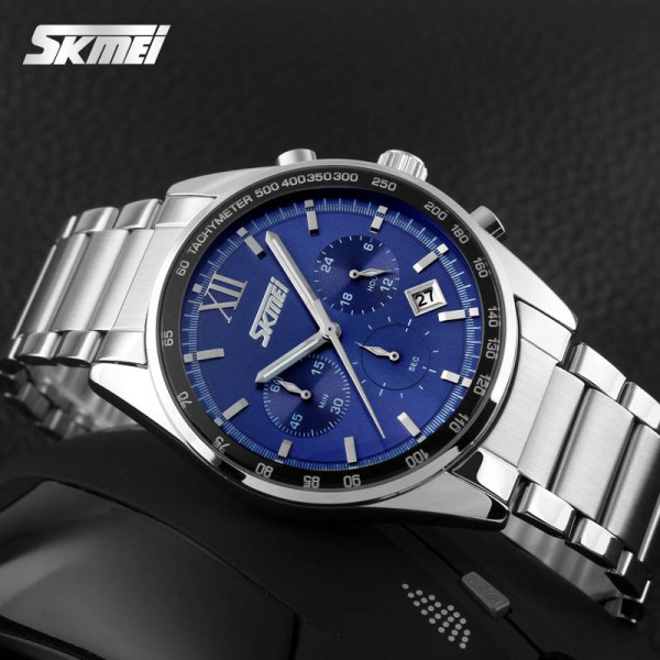 Мужские часы Skmei 9096BU Blue фото 3