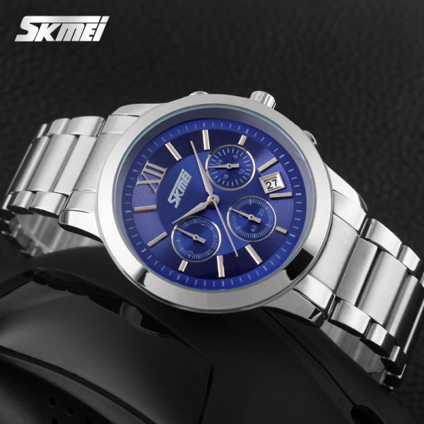 Чоловічий годинник Skmei 9097BU Blue фото 5