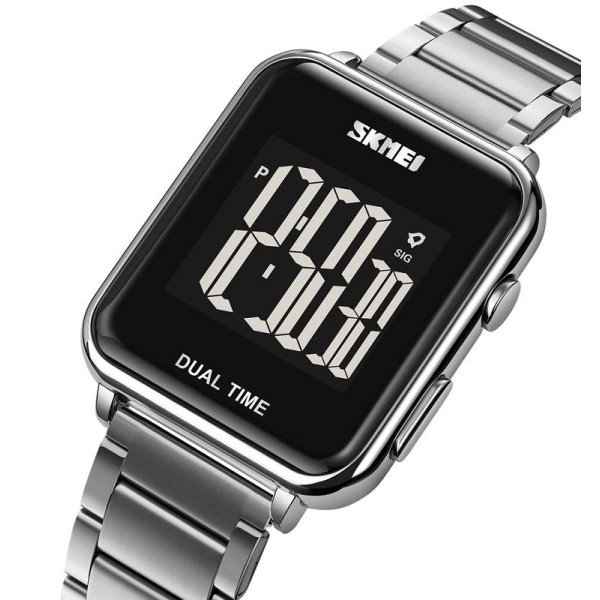 Чоловічий годинник Skmei 1852SI Silver фото 3