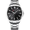 Чоловічий годинник Curren 8322 Silver-Black фото 2