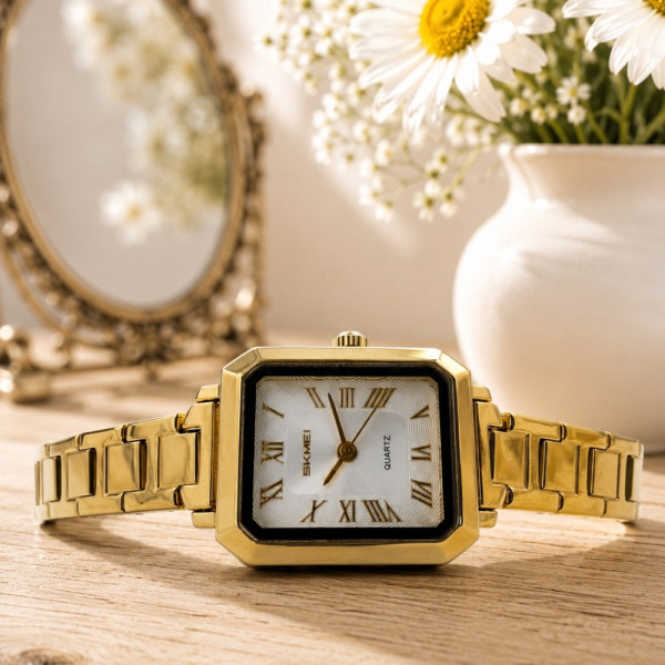 Женские часы Skmei 2582GDSI Gold-Silver фото 6