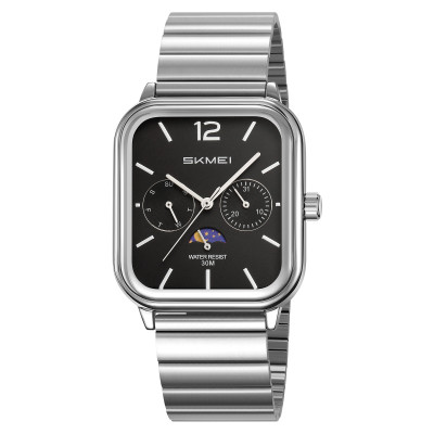 Мужские часы Skmei 2509SIBK Silver-Black