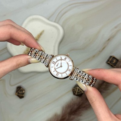Жіночий годинник Skmei 9198TRGWTH-S Rose Gold-Silver-White Lady