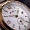 Мужские часы Curren 8471 Silver-Gold-White фото 4