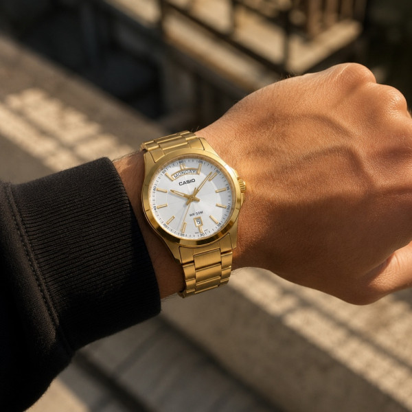Мужские часы Casio MTP-1381GD-7A фото 4