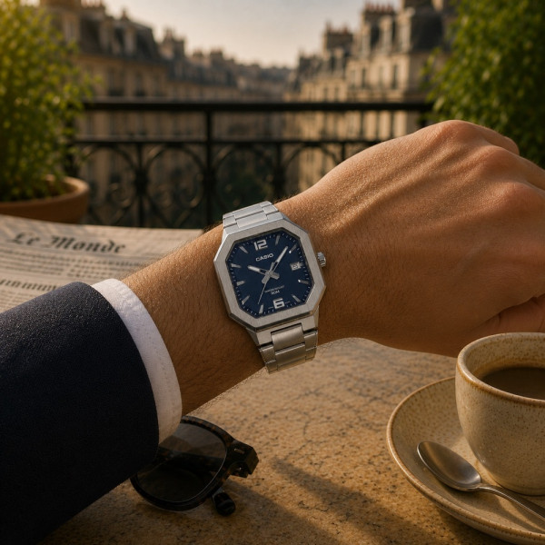 Чоловічий годинник Casio MTP-B195D-2A фото 3
