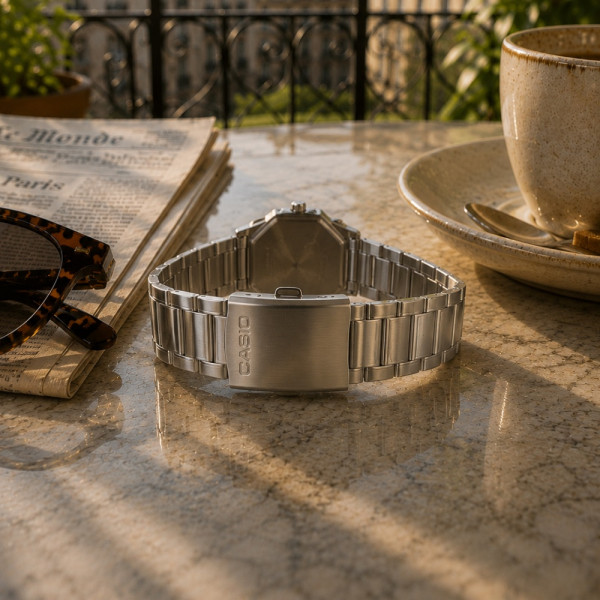 Чоловічий годинник Casio MTP-B195D-2A фото 6