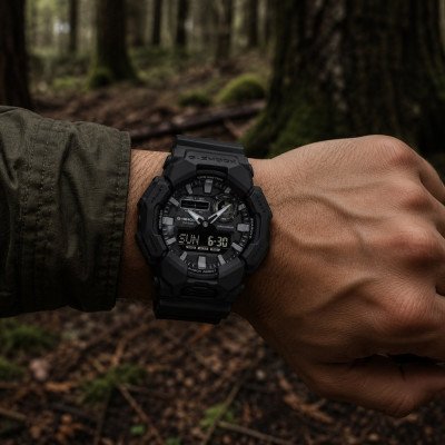 Мужские часы Casio G-SHOCK GA-010-1A1