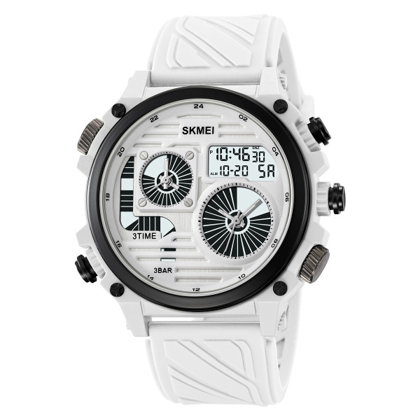 Чоловічий годинник Skmei 2202WT White SALE 2025 фото 1
