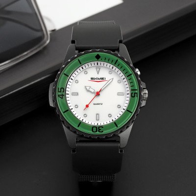 Мужские часы Skmei 2433BKGN Black-Green