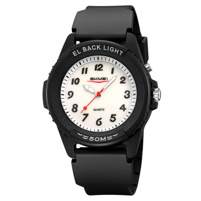 Skmei 2433BKWT-AC Black-White Namber