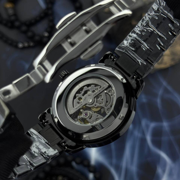 Чоловічий годинник Awarder 048 Не Забуду Дім All Black Steel фото 7