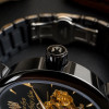 Чоловічий годинник Awarder 048 Не Забуду Дім Black-Gold Steel фото 7