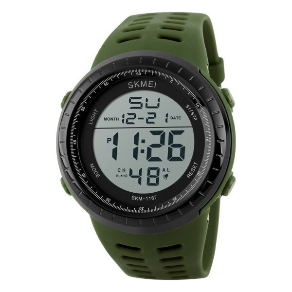 Мужские часы Skmei 1167AG Army Green фото 1