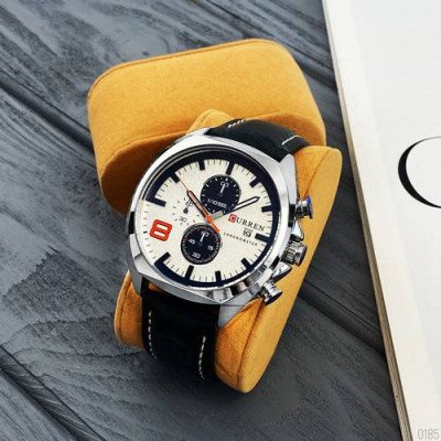 Curren 8324 Silver-White