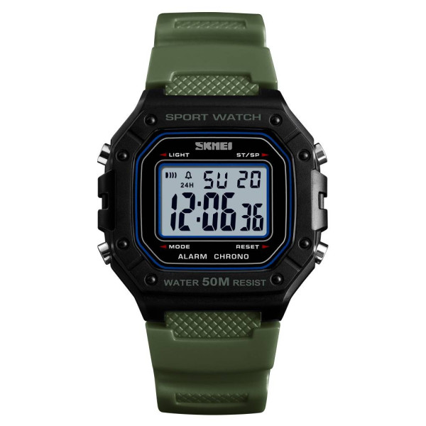 Мужские часы Skmei 1496AG Army Green фото 1