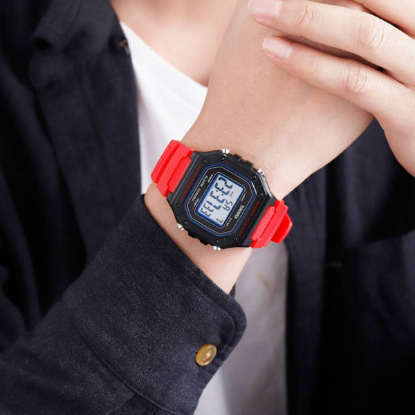 Чоловічий годинник Skmei 1496RD Red фото 4