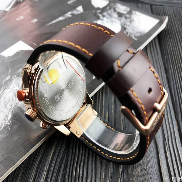 Мужские часы Curren 8291 Cuprum-Brown фото 6