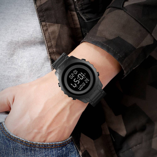 Чоловічий годинник Skmei 1631BK Black фото 4