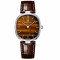 Pagani Design PD-1825 Silver-Brown Leather