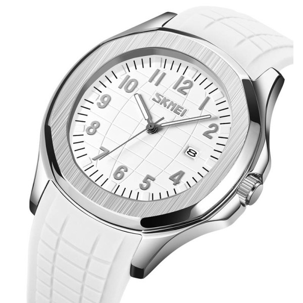 Чоловічий годинник Skmei 9286WT White фото 3