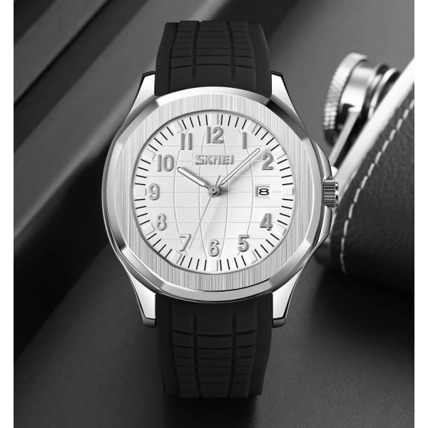 Мужские часы Skmei 9286BKWT Black-White фото 4