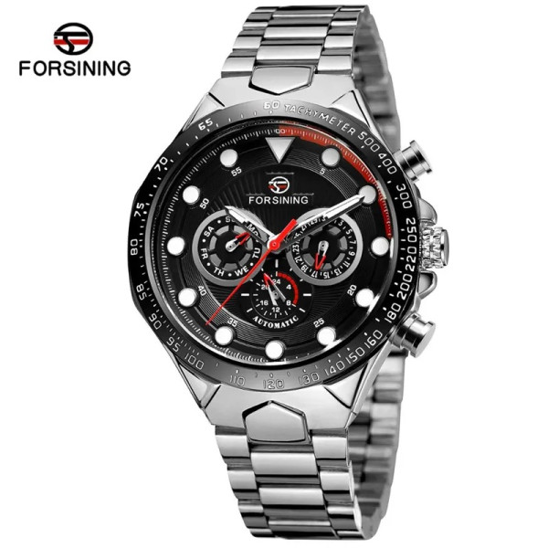 Forsining 6911 Silver-Black фото 1