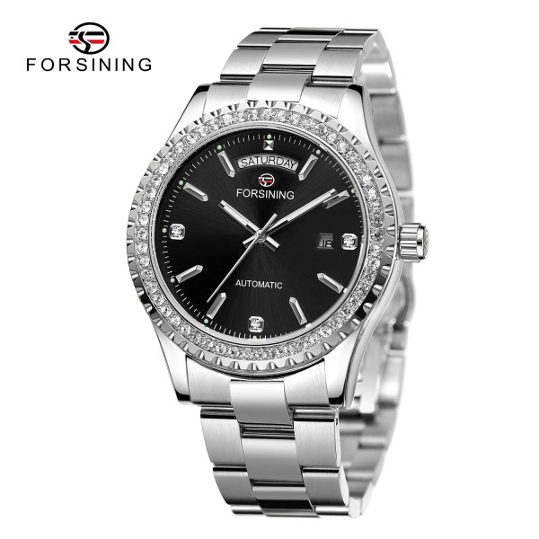 Forsining 6919 Silver-Black фото 1