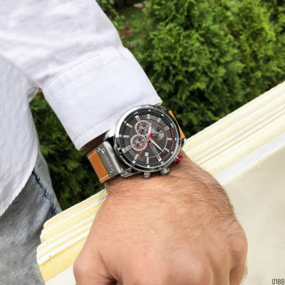 Curren 8291 Brown-Silver-Black