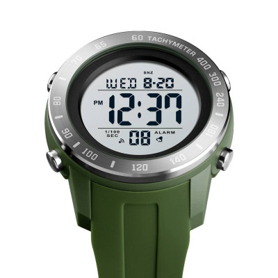 Skmei 1524AG Army Green STOPPED