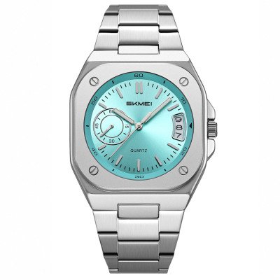 Мужские часы Skmei 2572SIBU Silver-Blue