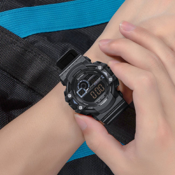 Чоловічий годинник Skmei 1778BKBK Black-Black фото 4