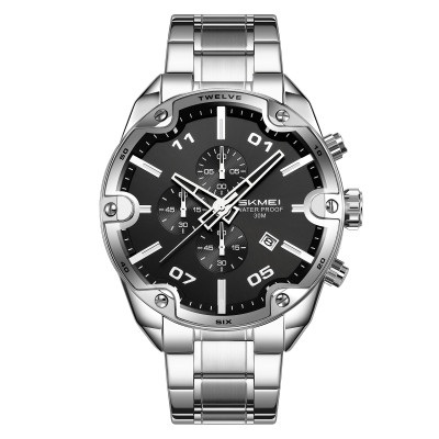 Skmei 9387SIBK Silver-Black